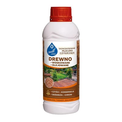 MILL_Clean Garden Mleczko czyszczÄ…ce drewno woskowane i olejowane 888ml