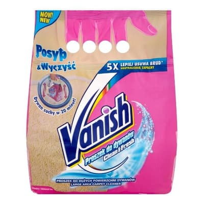 VANISH_Gold Carpet Care proszek do prania dywanów i wykładzin 650g
