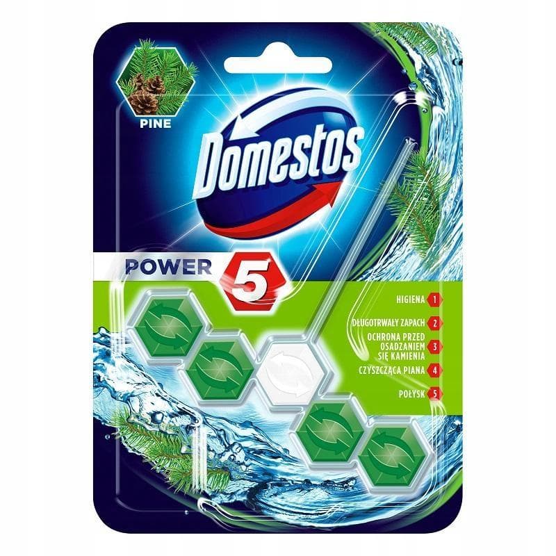 Power 5 DOMESTOS toilet bar 55g Pine