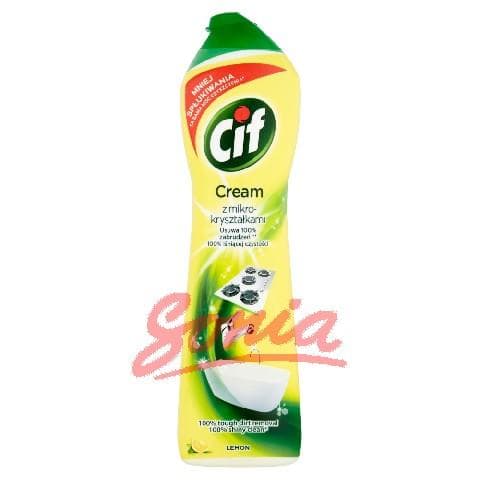 Cif Lemon Cream Milk for cleaning mikrokryształkami 540g