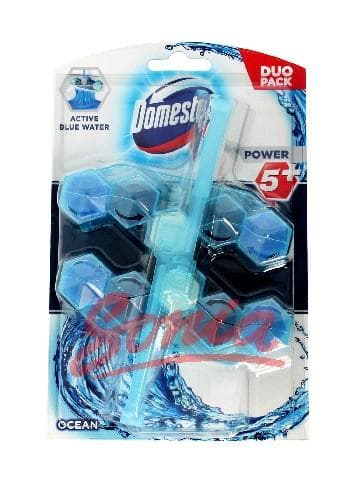 Domestos Ocean DUO toilet cube basket Power 5 - Active Blue Water 2 x 53g