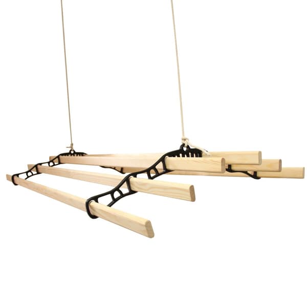 Clothing Airer Ceiling Pulley - Black - 1.2m | MonsterShop