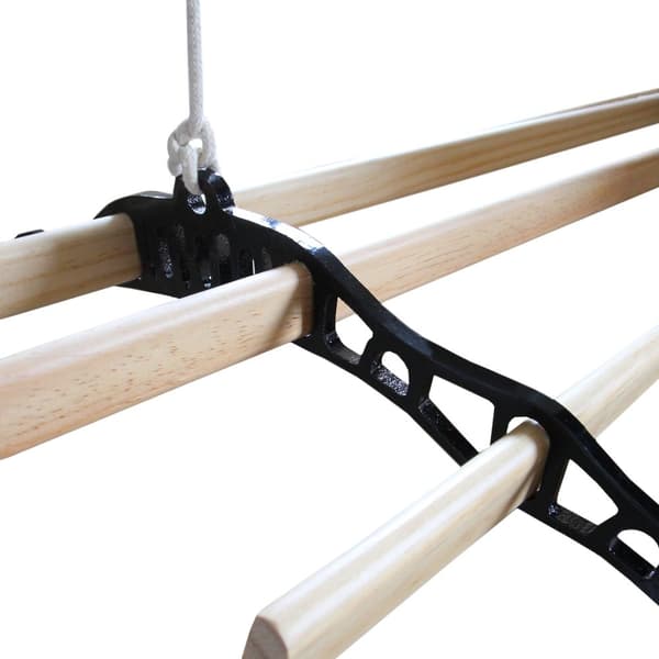 Clothing Airer Ceiling Pulley - Black - 1.2m | MonsterShop