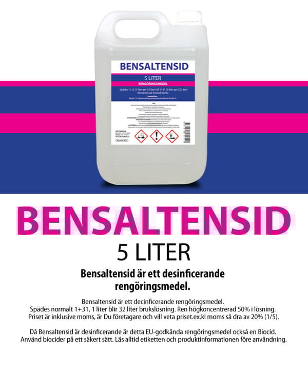 Bensaltensid 5 liter
