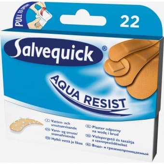 HTM Vård Hudvård Salvequick Aqua Resist Plåster 22-Pack