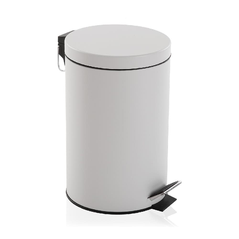 Papperskorg Vit Metall