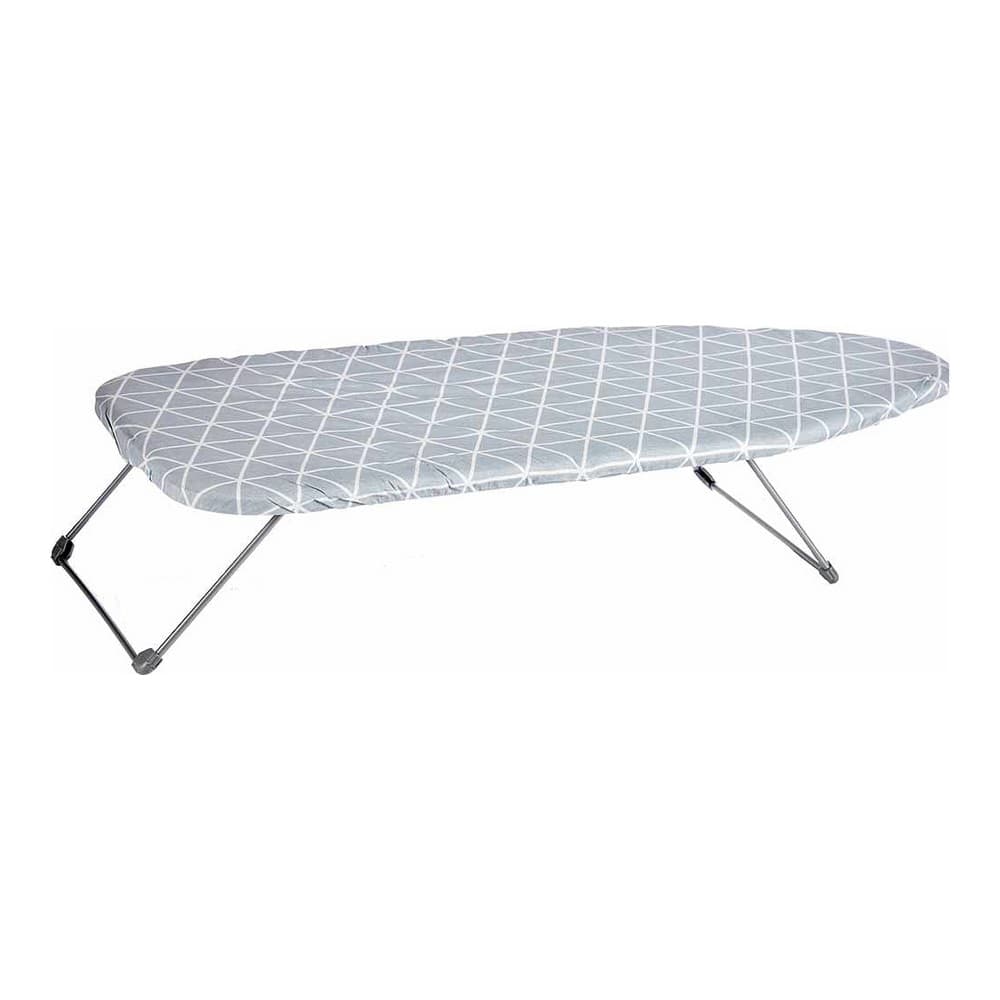 Strykbräda Grå Sick-sack Metall (30,5 x 14 x 74 cm)