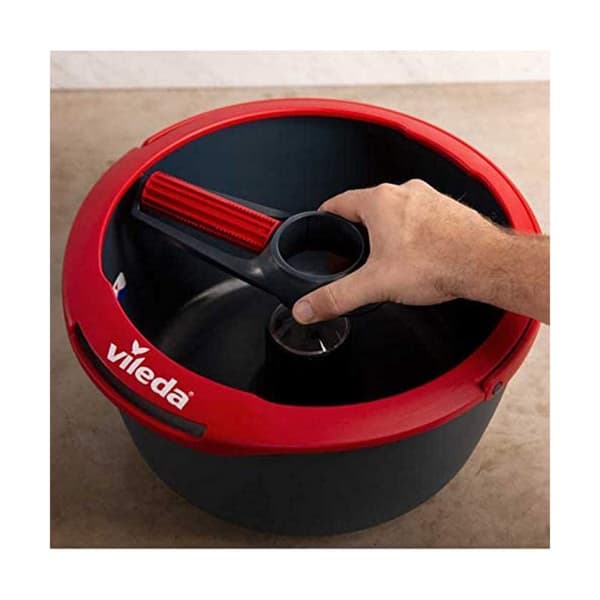 Mop with Bucket Vileda Spin & Clean Roterbar polypropen