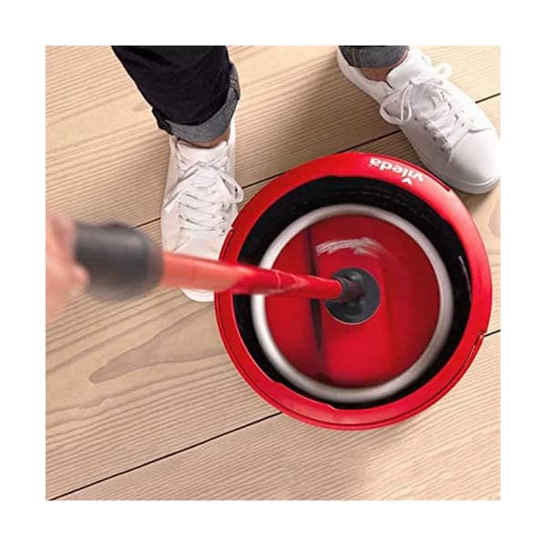Mop with Bucket Vileda Spin & Clean Roterbar polypropen