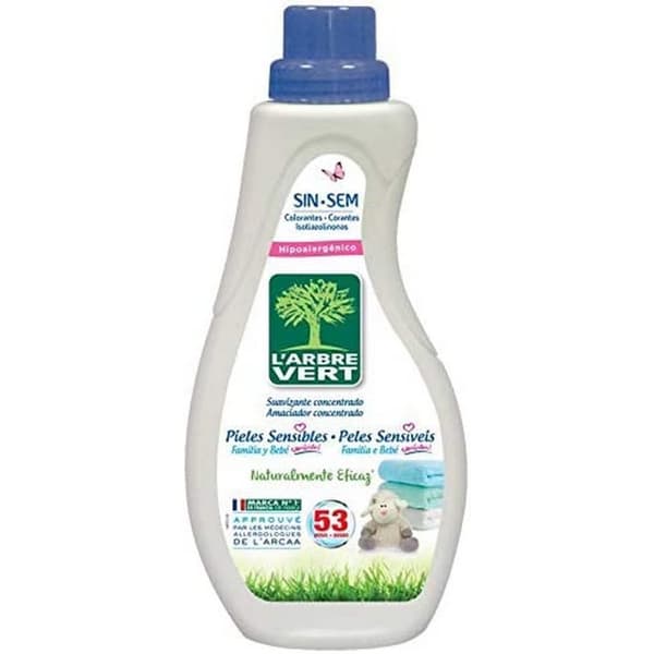 koncentreret skyllemiddel L'Arbre Vert Følsom hud (800 ml)