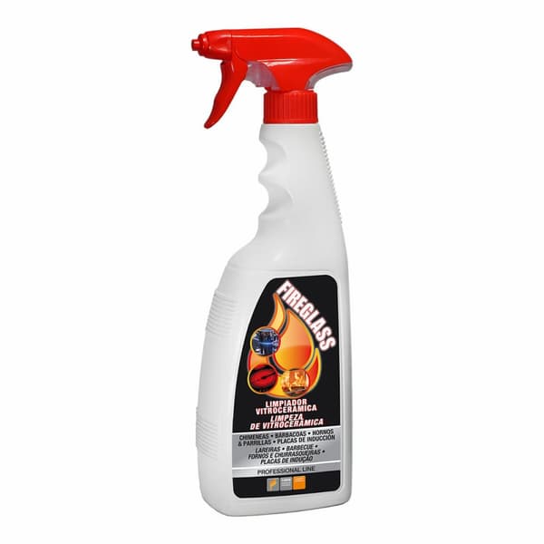 Avfettingsmiddel Faren FireGlass Sprayflaske 750 ml