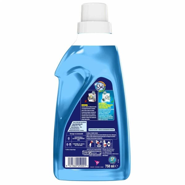 Kalkkia irrottava Calgon Power 3-in-1 Geeli Pesukone 750 ml 15 Pesua
