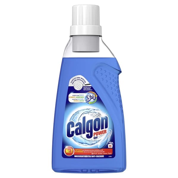 Kalkkia irrottava Calgon Power 3-in-1 Geeli Pesukone 750 ml 15 Pesua