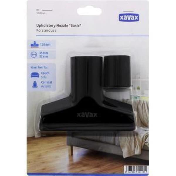 Xavax-pölynimurin suutin verhoiluun
