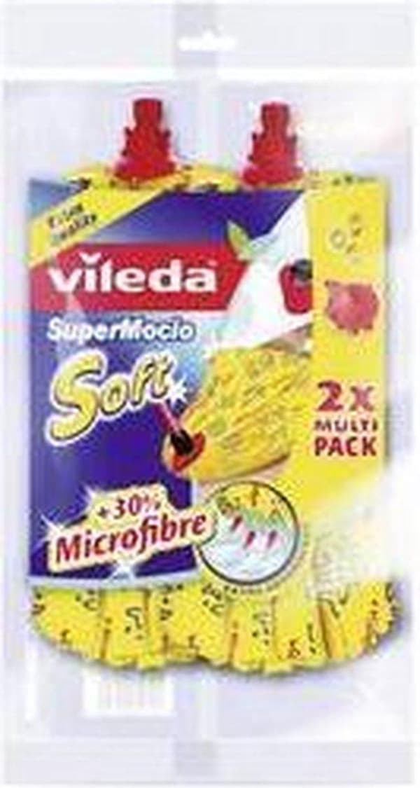 Vileda SuperMocio Mjuk ersättning - Refill för Vileda SuperMocio - 2 st