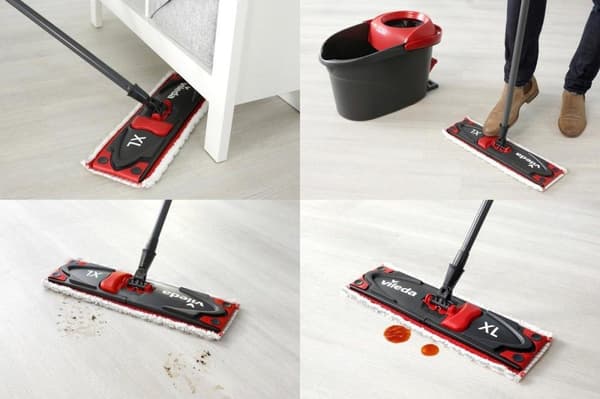 VILEDA ROTARY MOP FLAT Ultramat Turbo XL 42CM!