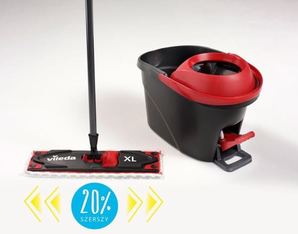 VILEDA ROTARY MOP FLAT Ultramat Turbo XL 42CM!