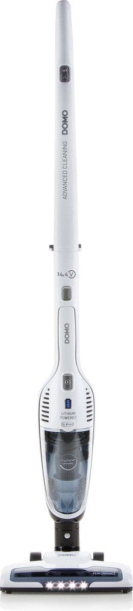 Domo DO217SV - Støvsuger + håndholdt støvsuger - 2-i-1 - 14,4V - Hvid