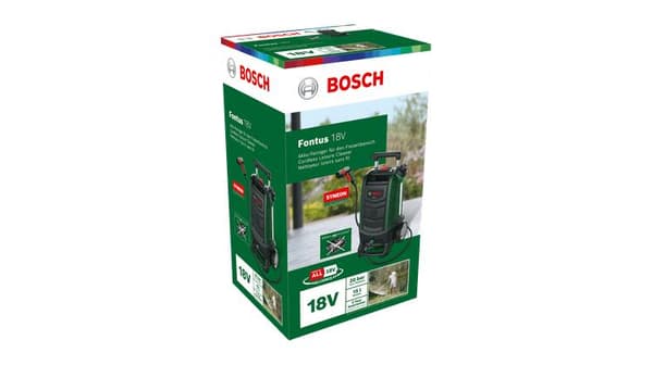 Bosch Fontus GEN II 18 V mobil rengöring - Med 18 V batteri och laddare