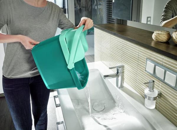 Leifheit Combi Clean golvmopp M - komplett system - micro duo - 33 cm torkbredd