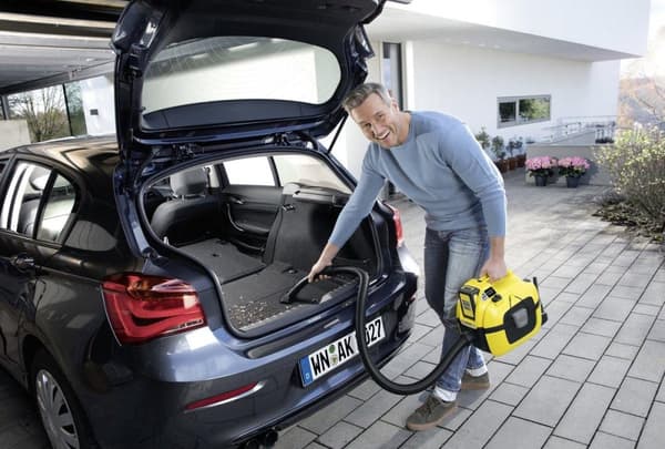 Kärcher WD 1 Compact Akkuimuri - 18 V - Ainutlaatuinen akku ja laturi - Puhallustoiminto - 7 litraa