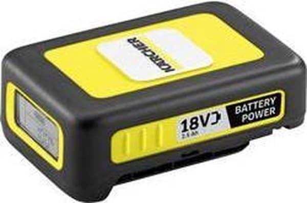 Kärcher Batteri 18 V / 2,5 Ah - Litium-Ion - Exklusiv laddare