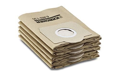 Kärcher auton sisätilojen puhdistussetti & Garden monikäyttöinen pölynimuri & alkuperäinen paperisuodatinpussi: 5 kpl, 2-kerroksinen, kehitetty sopima
