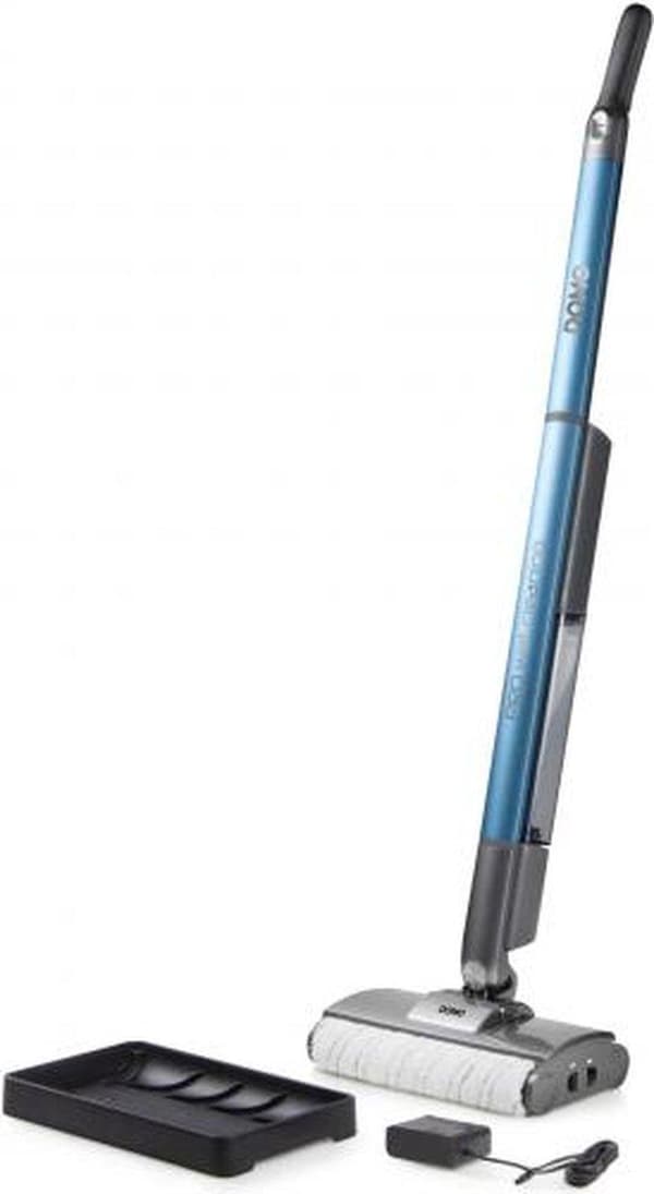 Domo DO235SW - Golvrengöring - 14,4V - Blåvit