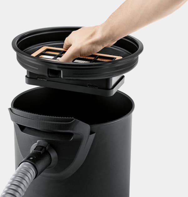 Kärcher AD 2 Askdammsugare - 14L - 600W - 1-delat filtersystem
