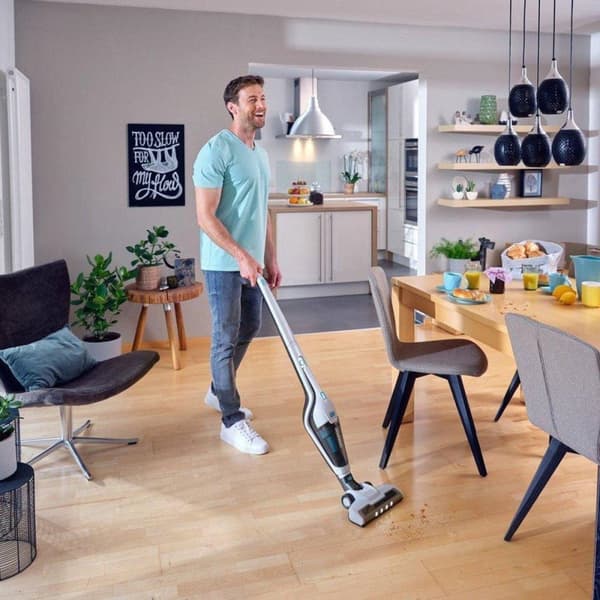 Rotaro Powervac 2i1 stavstøvsuger med håndstøvsuger 16V