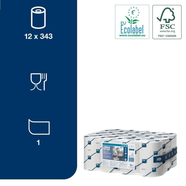 Tork Reflex® Wiping Mini Centerfeed Rensepapir 1-lags M3