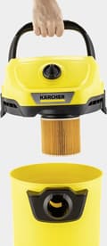 Miniatyrbillede 7 af 8: Kärcher WD 3 V-17/4/20 våd- og tørstøvsugere - 1000W - affaldsbeholder 17L - strømkabel 4m