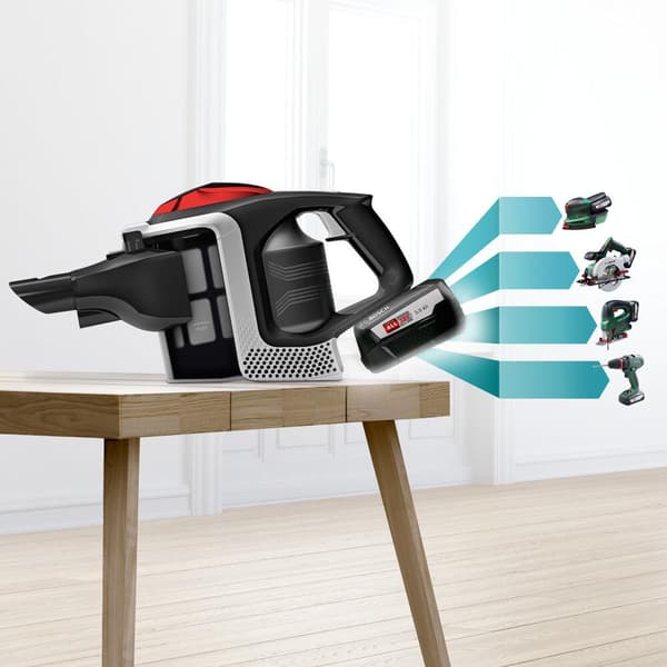 Bosch BSS81POW1 stavvakuum & elektrisk kvast Svart