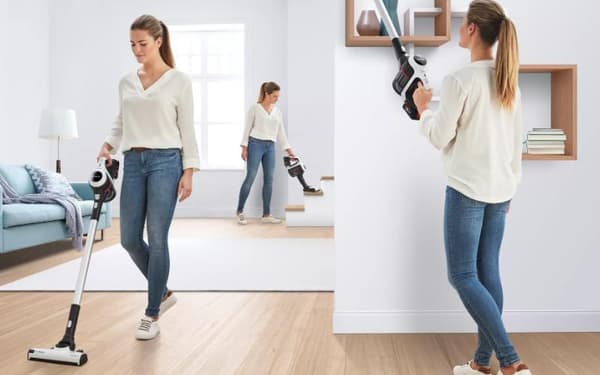Bosch Haushalt Unlimited Trådløs håndstøvsuger Inkl. mini turbo børste, uden pose