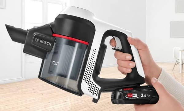 Bosch Haushalt Unlimited Trådløs håndstøvsuger Inkl. mini turbo børste, uden pose