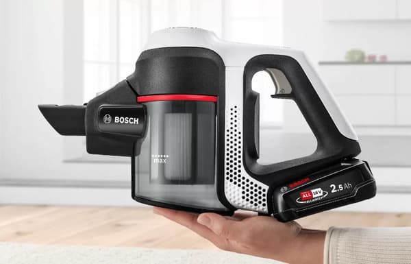 Bosch Haushalt Unlimited Trådløs håndstøvsuger Inkl. mini turbo børste, uden pose