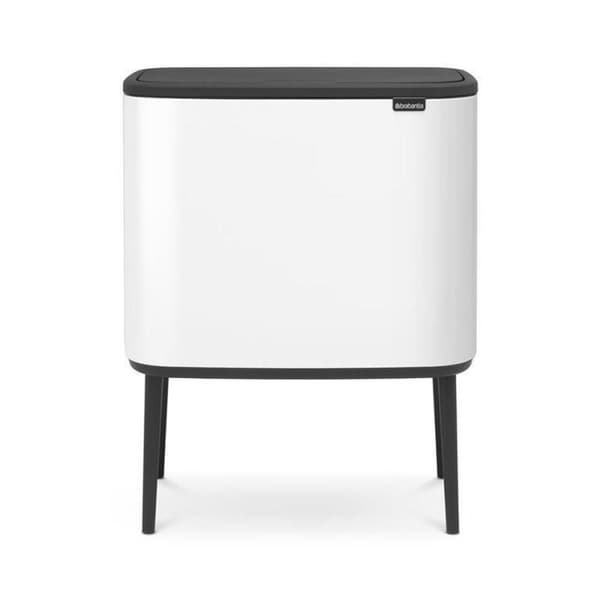 Brabantia Bo Touch Bin 11 + 23 liter - Vit -
