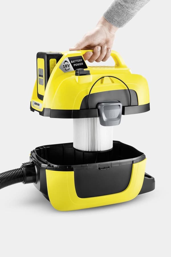 Kärcher WD1 Compact Multi-Purpose Støvsuger - 18V - inkl. batteri og oplader