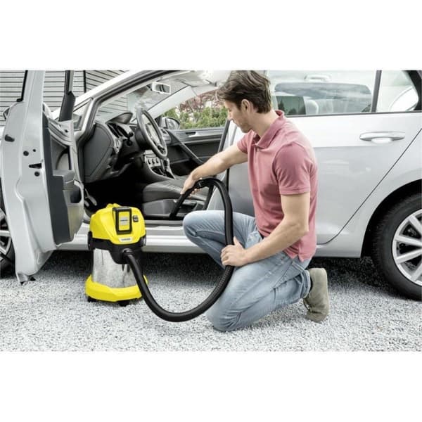 Kärcher WD 3 Premium Batteri Støvsuger - 36 Volt - Eksklusivt batteri og oplader - Blæsefunktion - 17 liter