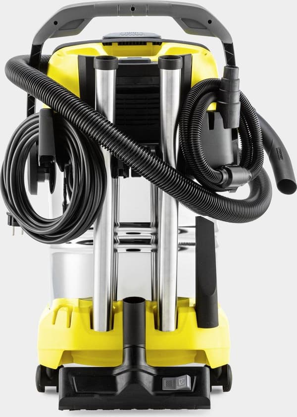 Kärcher WD 6 PS V-30/6/22/T våd- og tørstøvsuger - 1300W - integreret fatning - afløbsskrue - affaldsbeholder i rustfrit stål 30L - strømkabel 6m