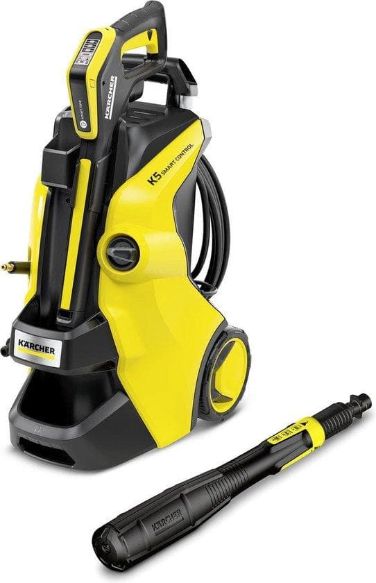 Kärcher K 5 SMART CONTROL højtryksrenser vertikal elektrisk 500 l/t sort - gul (1.324-650.0) Sort, Gul