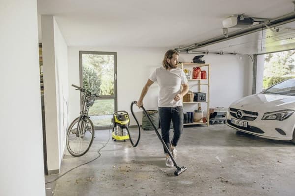 Kärcher WD 5 S V-25/5/22 våt- och torrdammsugare - 1100W - avfallsbehållare i rostfritt stål 25L - strömkabel 5m