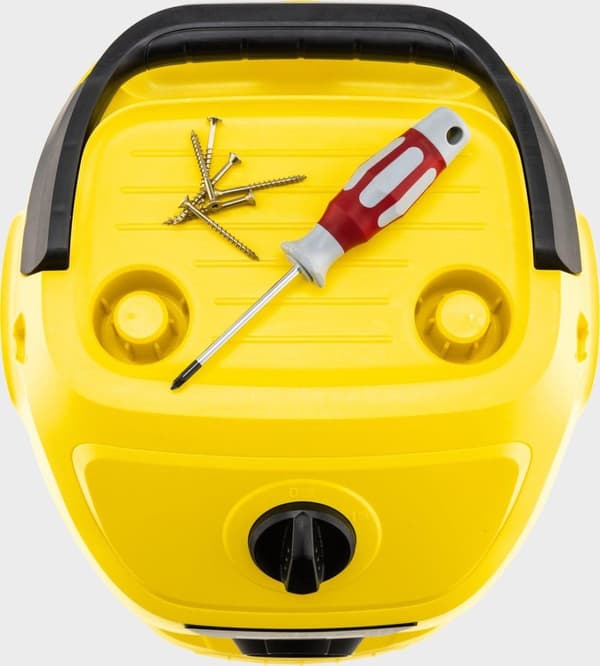 Kärcher WD 3 S V-17/4/20 våt- och torrdammsugare - 1000W - avfallsbehållare i rostfritt stål 17L - strömkabel 4m