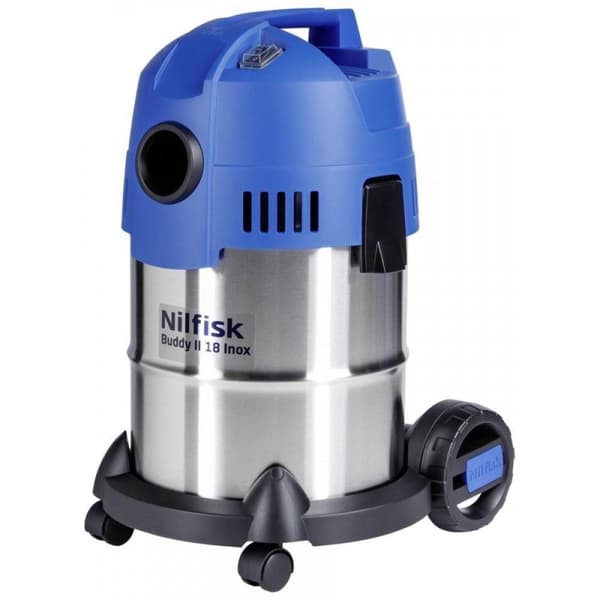 Nilfisk Buddy II Inox Våt- och torrdammsugare - 18 liter