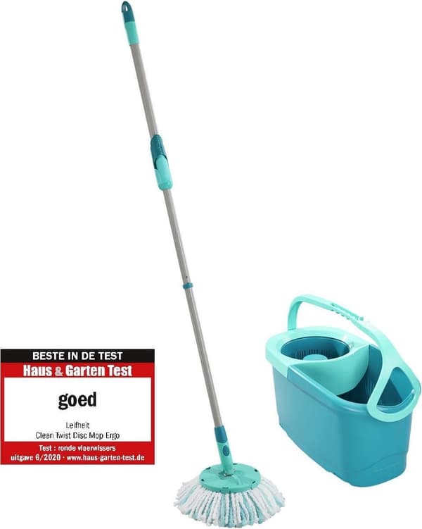 Leifheit - Clean Twist Disc Mop Ergo - Moppset komplett