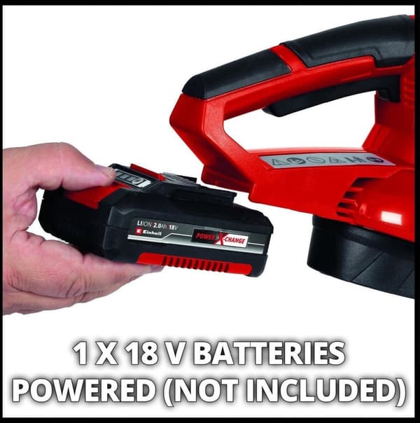 Einhell batteribladblåsare - GE-CL 18/1 Li E Solo - 210km/h - Power X-Change - (utan batteri och laddare)