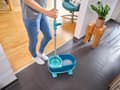 Miniatyrbillede 4 af 8: Leifheit Clean Twist Disc Mop Ergo - Moppesæt komplet system med hjul - 6 liter