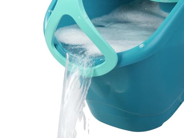 Leifheit Clean Twist Disc Mop Ergo - Moppesæt komplet system med hjul - 6 liter