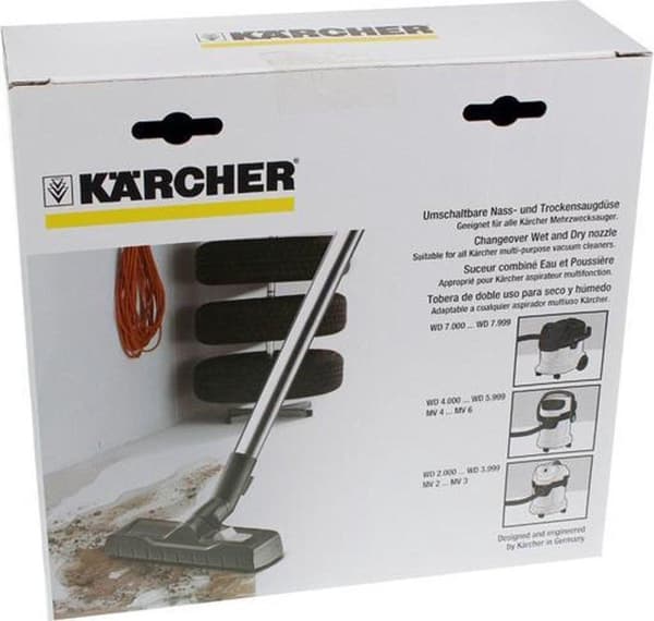 Kärcherin vaihdettava märkä- ja kuivasuutin