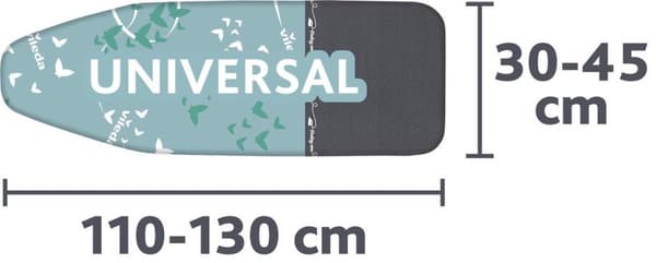 Vileda Park & Go Strygebrætbetræk - Universal - Blå